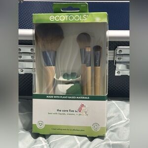 EcoTools Bamboo Handle Brush Set with Green Blender